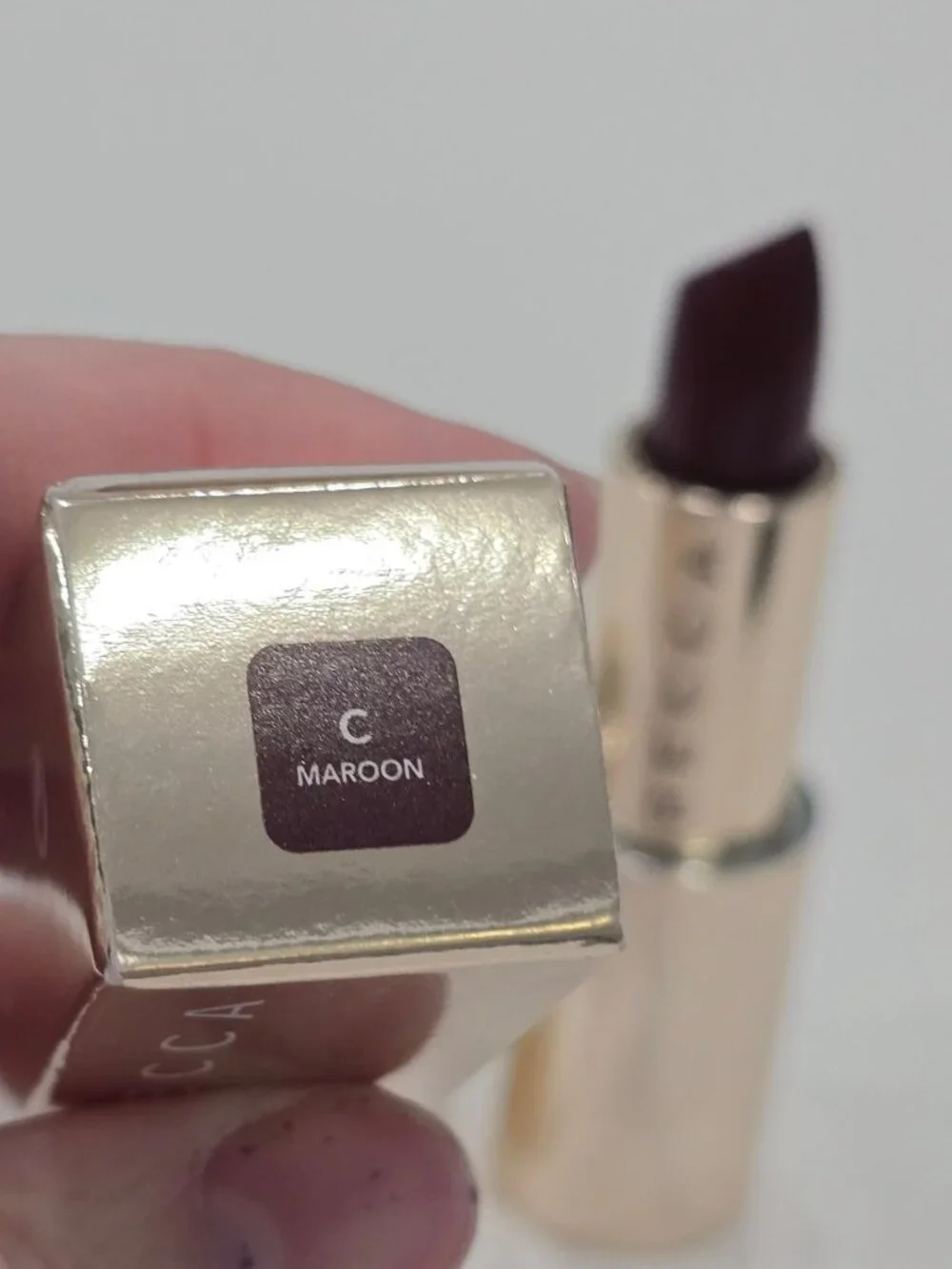 BECCA ✦ Ultimate Lipstick Love C Maroon ✦ Silky Satin Hyaluronic‑Infused NWT